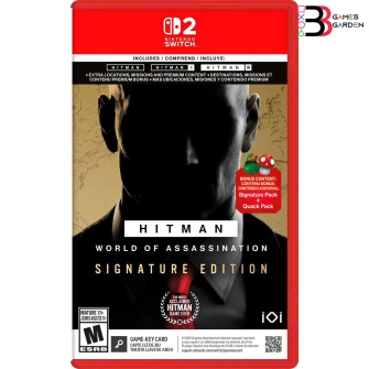 GAME NINTENDO SWITCH 2 HITMAN WORLD OF ASSASSINATION SIGNATURE EDITION
