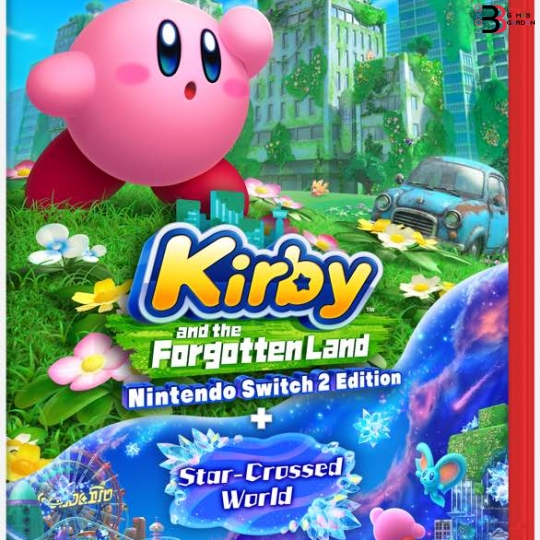 GAME NINTENDO SWITCH 2 KIRBY AND THE FORGOTTEN LAND NINTENDO SWITCH 2 EDITION 