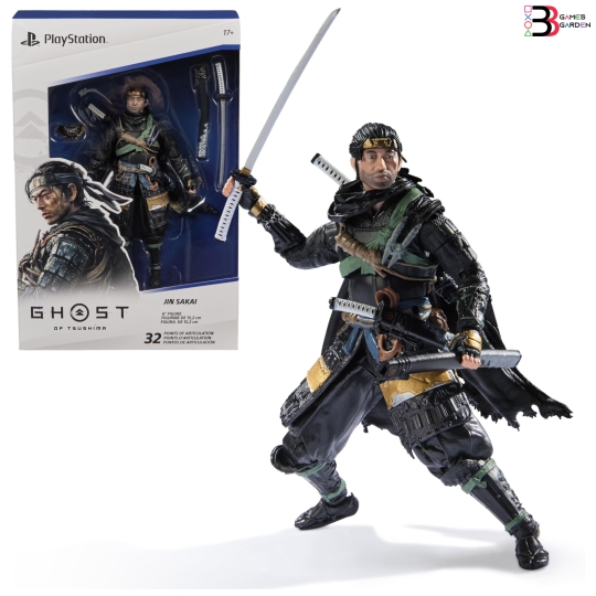 JIN SAKAI GHOST OF TSUSHIMA ACTION FIGIURE